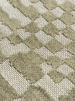 Tappeto jacquard lavabile da interno-esterno Berber