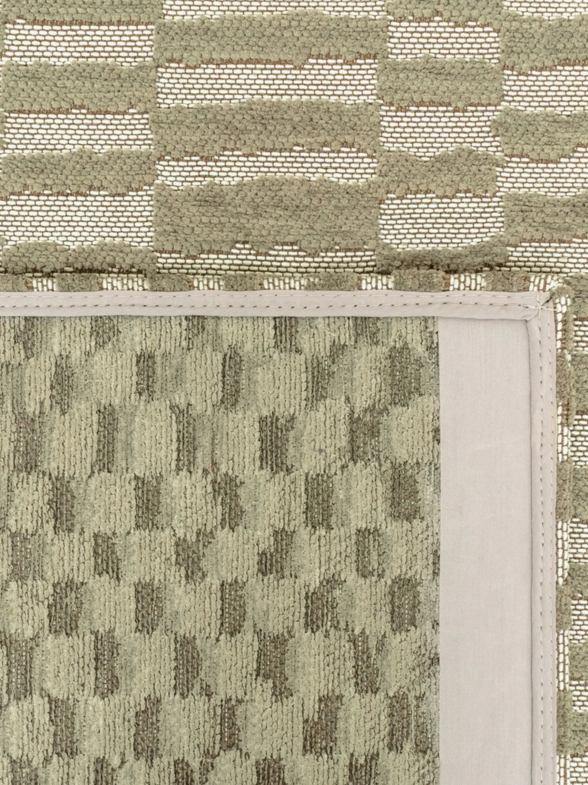 Tappeto jacquard lavabile da interno-esterno Berber