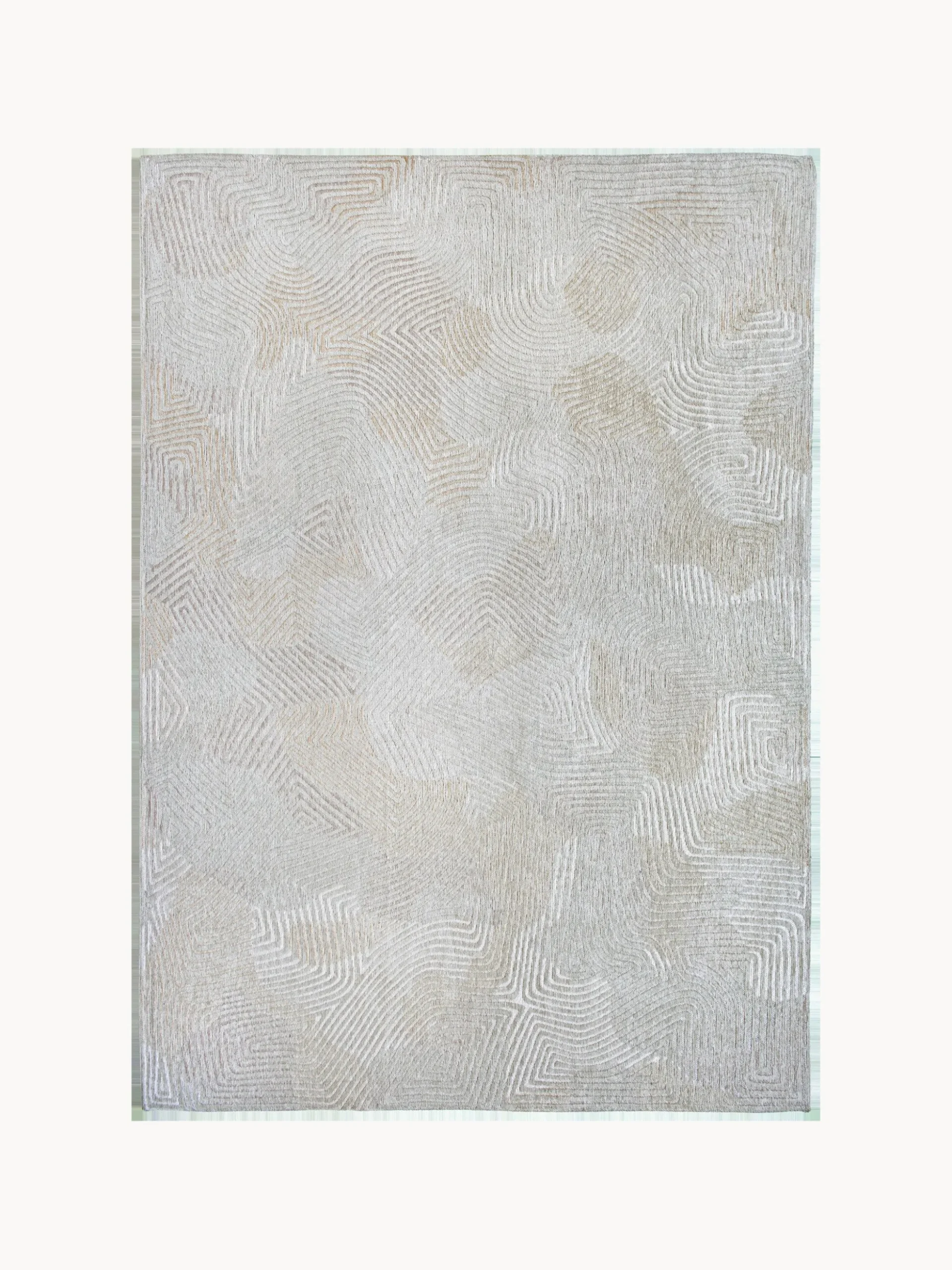 Tappeto jacquard lavabile da interno-esterno Coral
