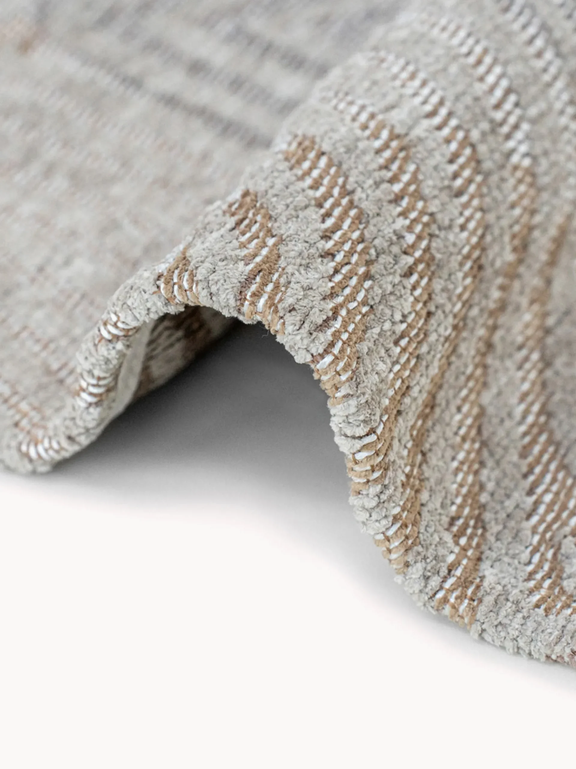 Tappeto jacquard lavabile da interno-esterno Coral