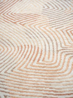 Tappeto jacquard lavabile da interno-esterno Coral