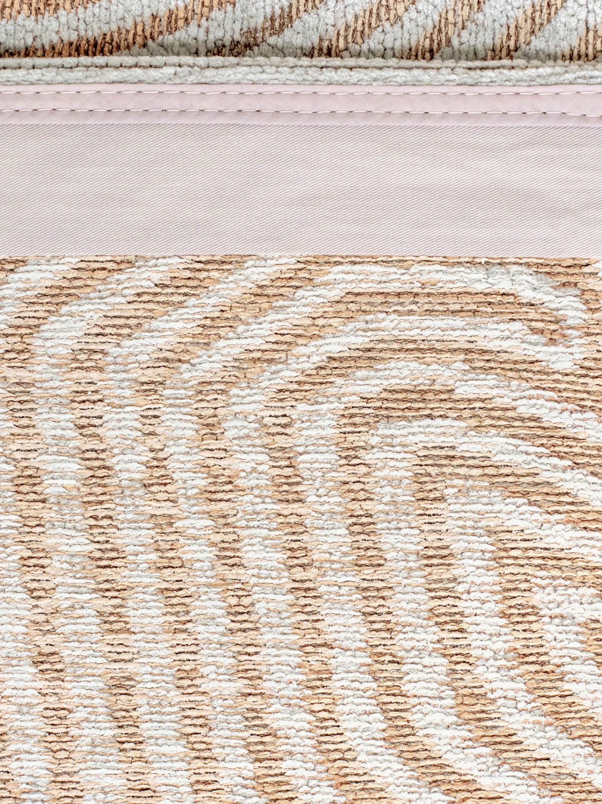 Tappeto jacquard lavabile da interno-esterno Coral