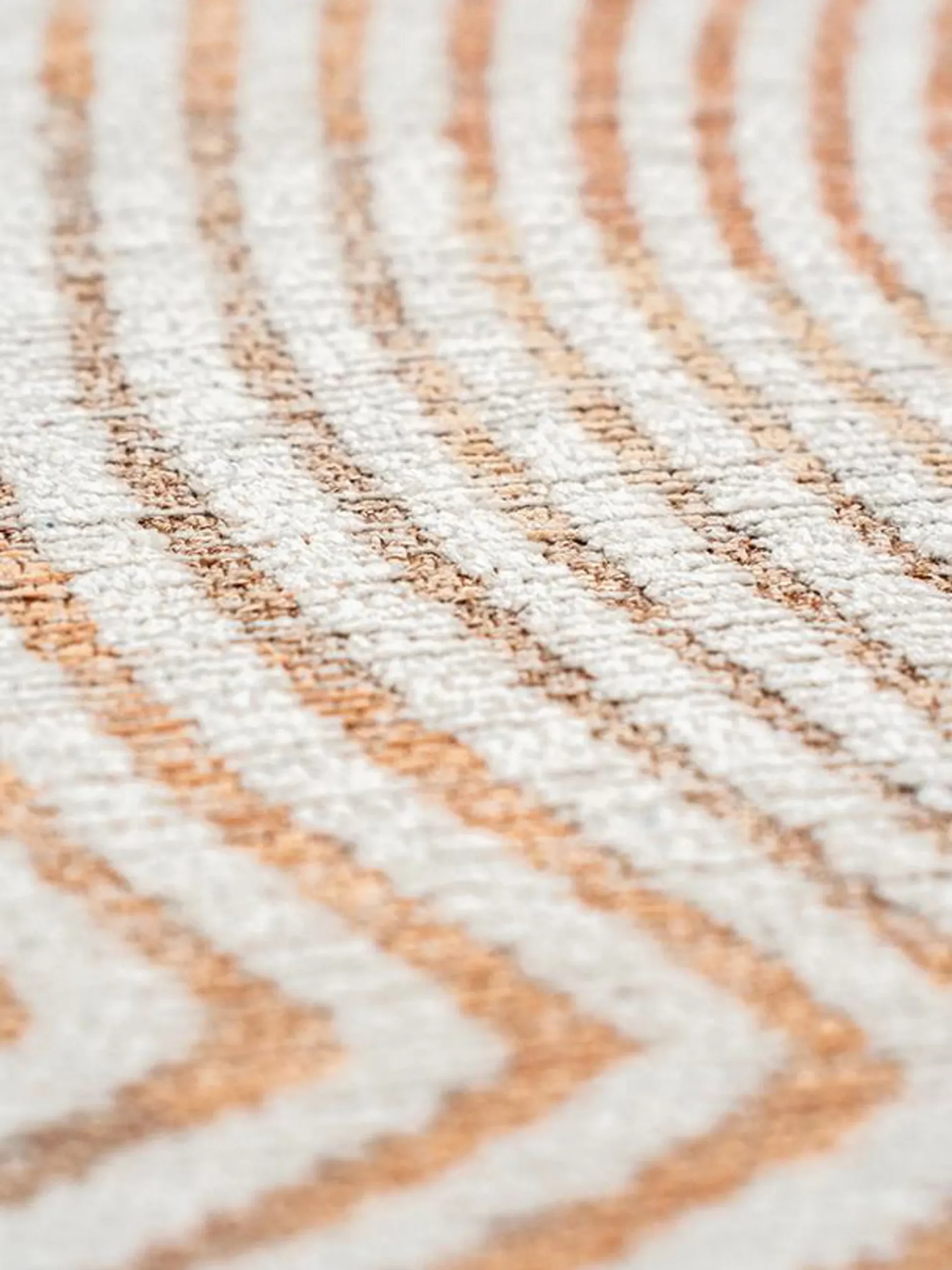 Tappeto jacquard lavabile da interno-esterno Coral