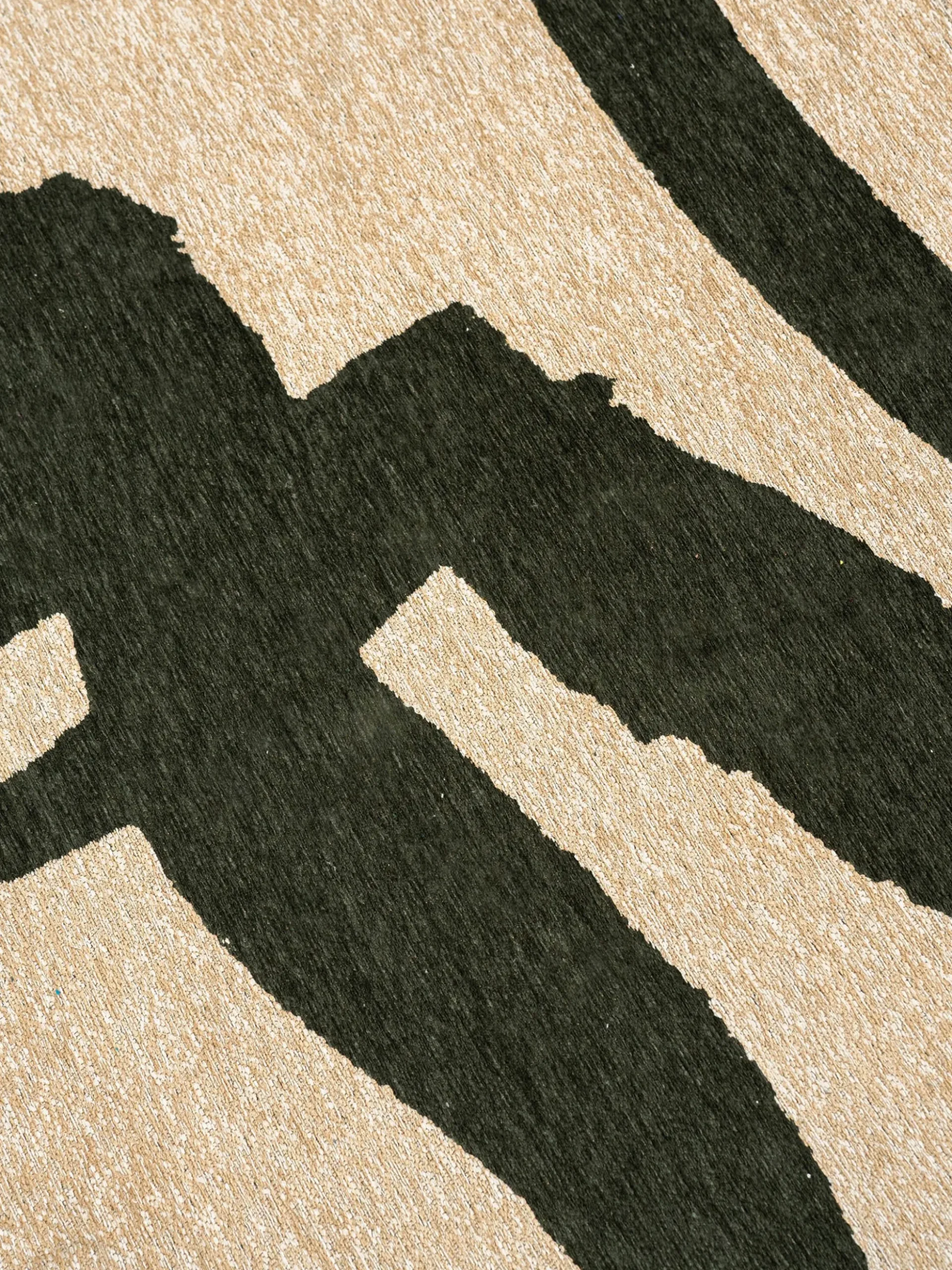 Tappeto jacquard lavabile da interno-esterno Ribbon