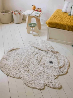 Tappeto per bambini fatto a mano Bunny, lavabile