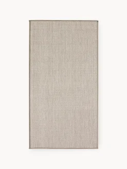 Tappeto reversibile da interno-esterno con motivo zigzag Cort