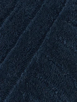 Tappeto rotondo in lana fatto a mano Mason