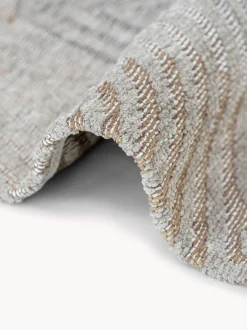 Tappeto rotondo jacquard lavabile da interno-esterno Coral