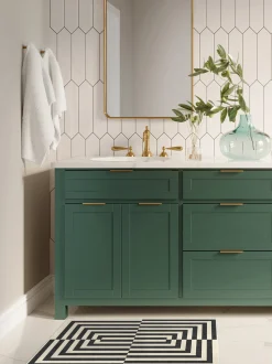 Tappeto a pelo corto lavabile Op Art by Jonathan Adler