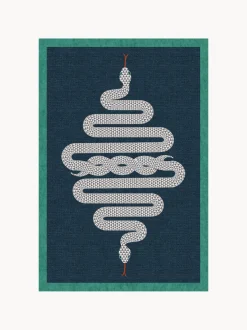 Tappeto a pelo corto lavabile Venom by Jonathan Adler