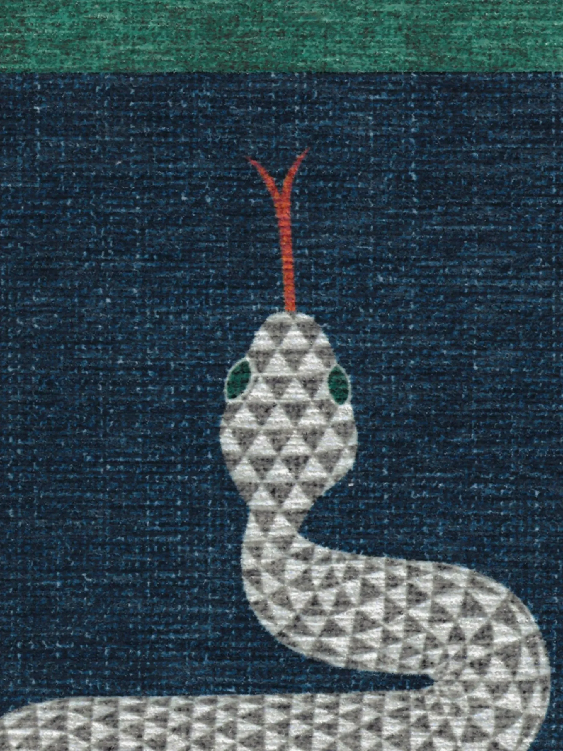 Tappeto a pelo corto lavabile Venom by Jonathan Adler