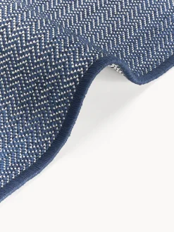 Tappeto da esterno reversibile con motivo zigzag Cort