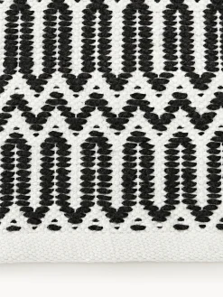 Tappeto da interno-esterno tessuto a mano con motivo geometrico Rune