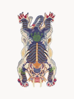 Tappeto in lana fatto a mano Dragon