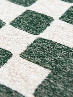 Tappeto jacquard lavabile da interno-esterno Chess