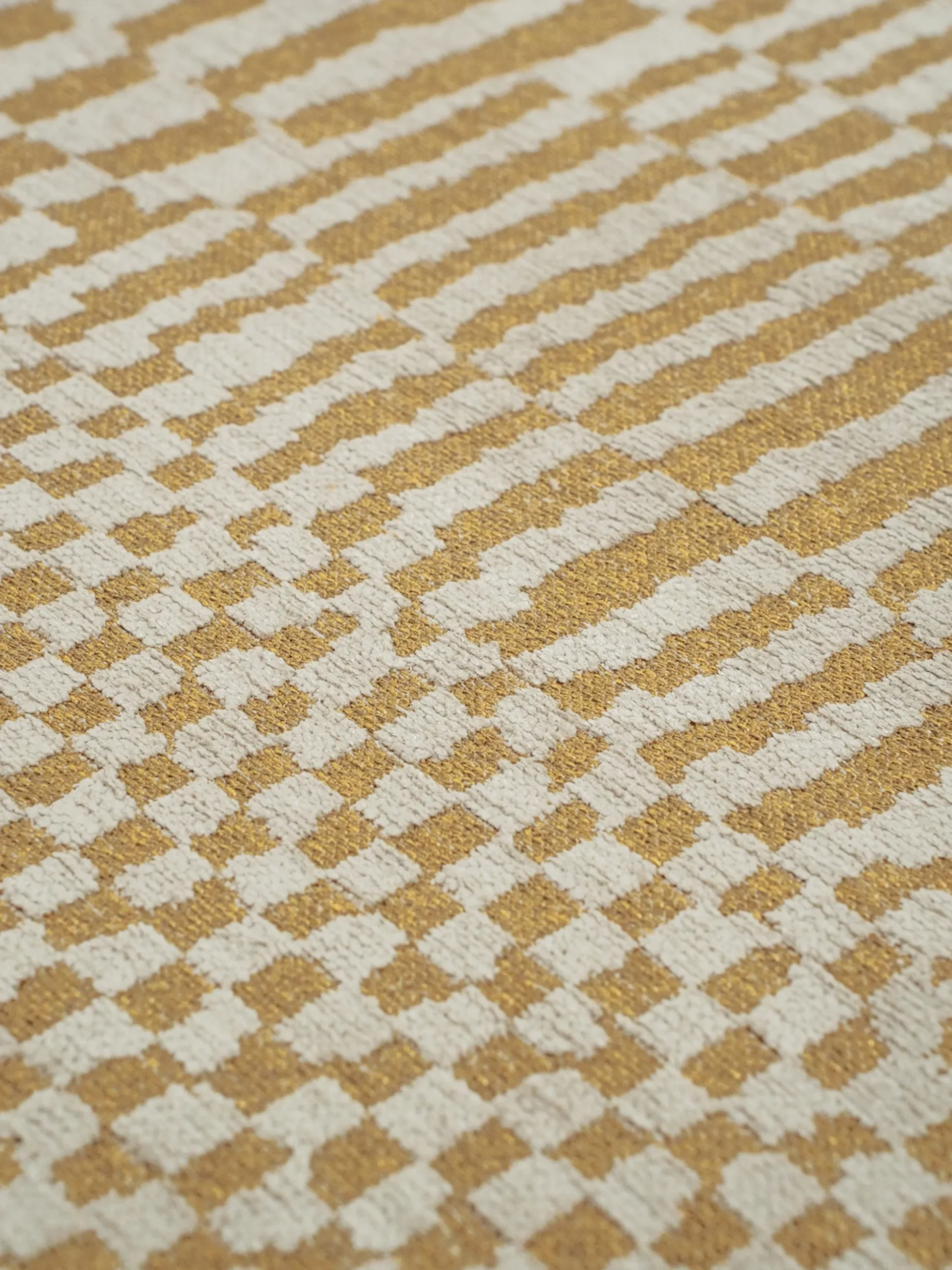 Tappeto jacquard lavabile da interno-esterno Berber