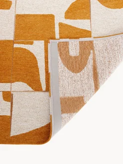 Tappeto jacquard lavabile da interno-esterno Papercut
