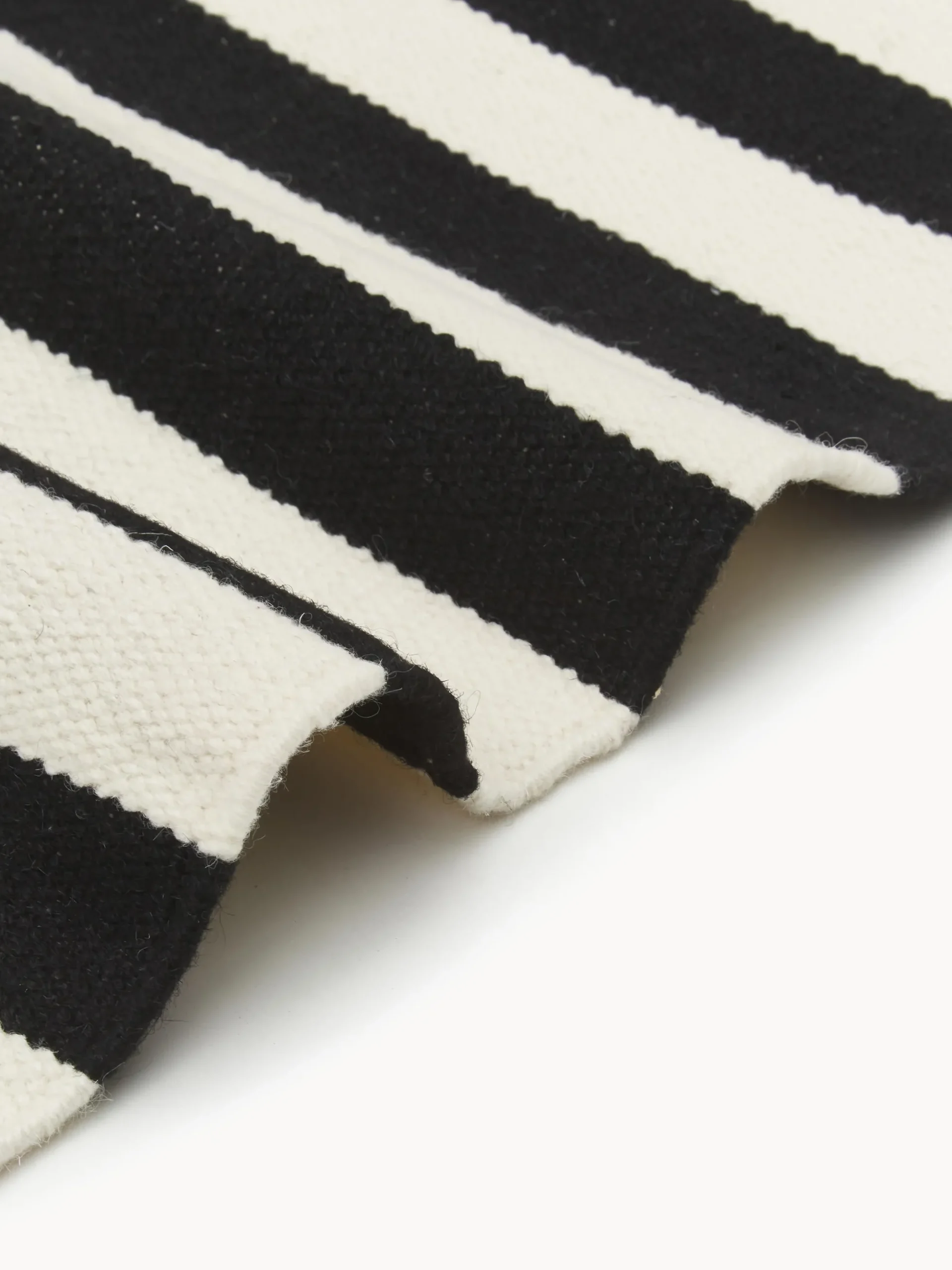 Tappeto Kilim a righe tessuto a mano Donna