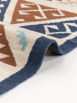 Tappeto kilim in lana tessuto a mano Anisa