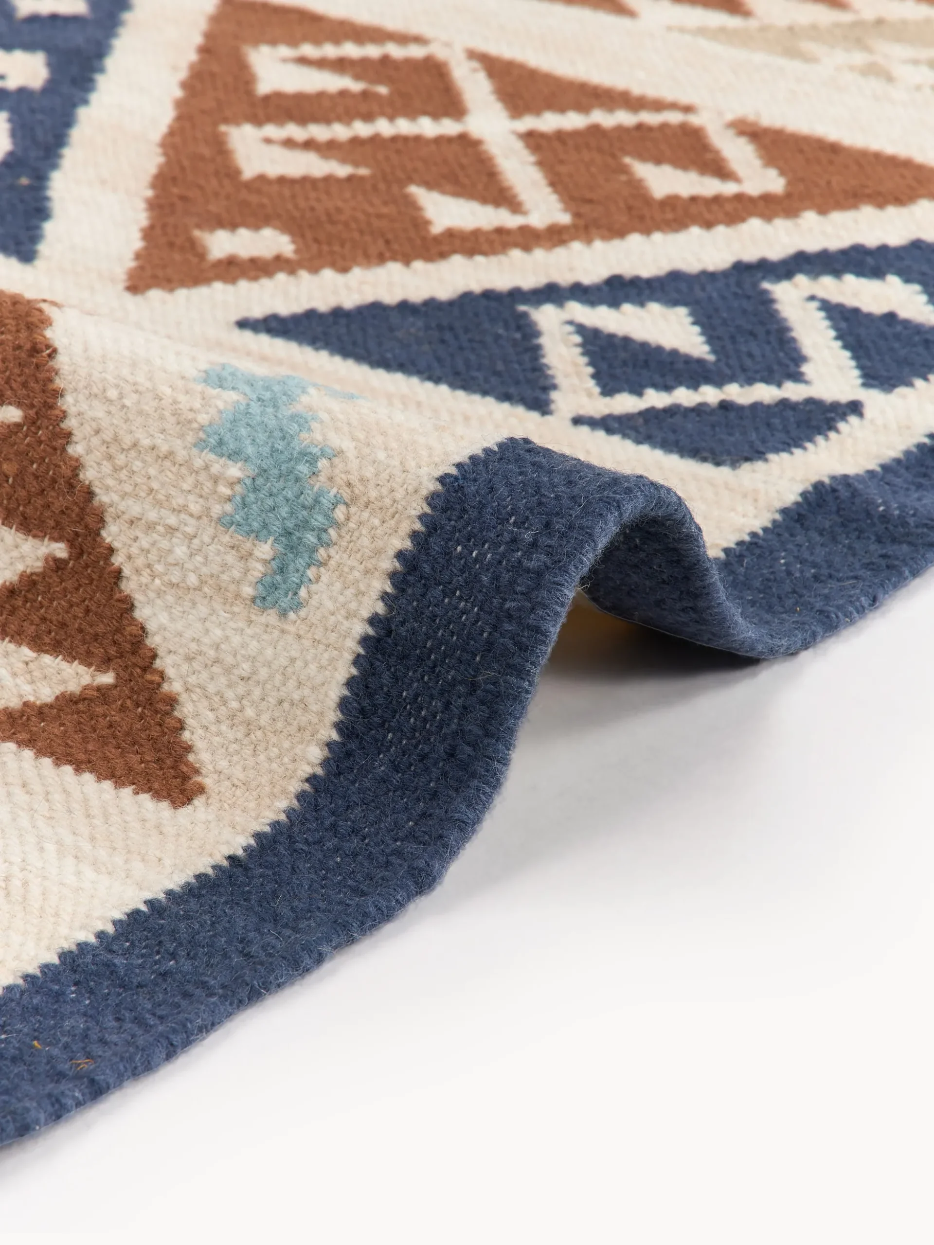 Tappeto kilim in lana tessuto a mano Anisa