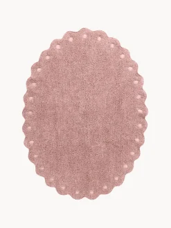 Tappeto ovale per bambini lavabile Pine Cone
