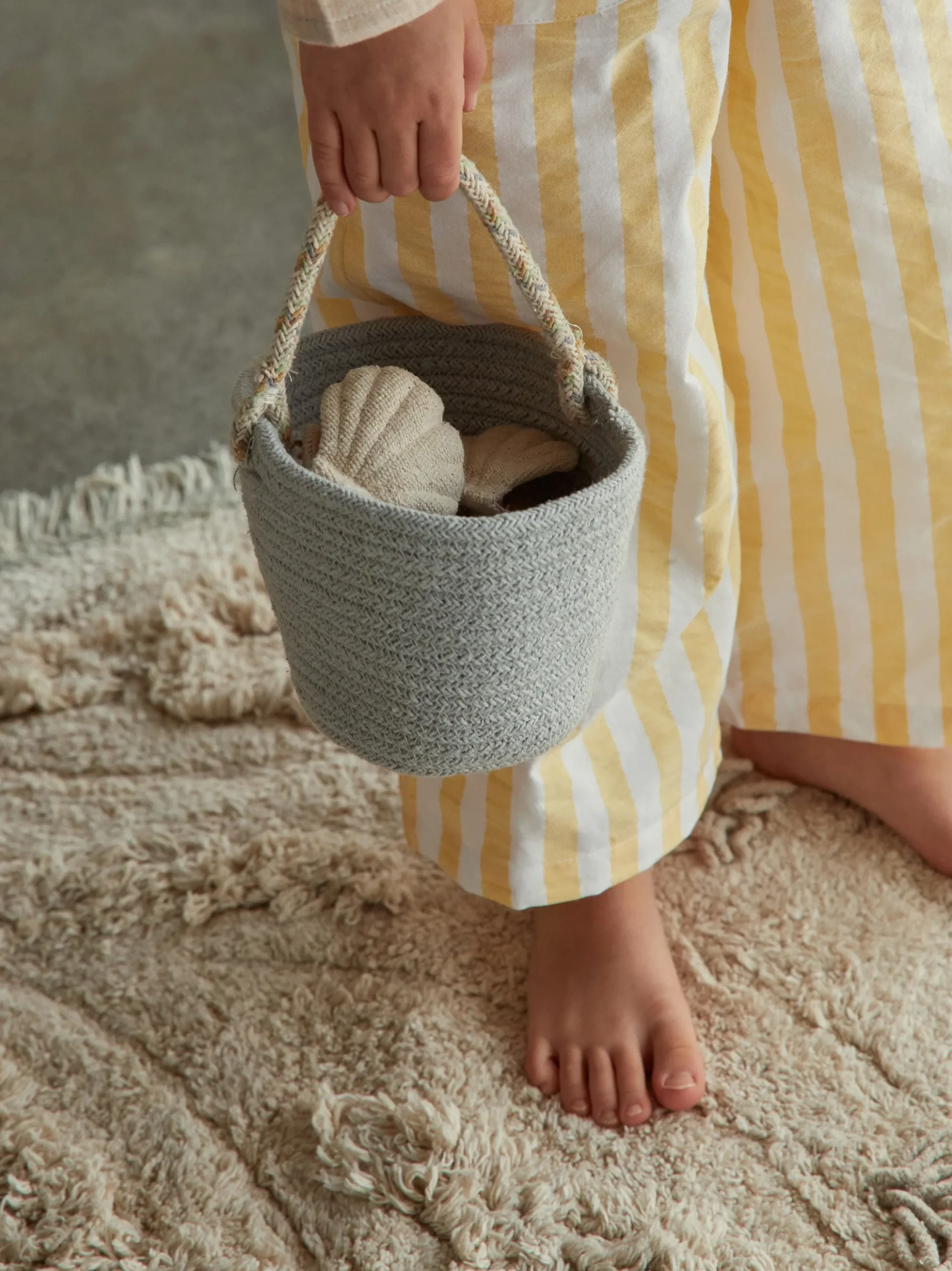 Tappeto rotondo per bambini lavabile Island