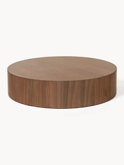 Tavolino da caffè rotondo in legno XL Dan