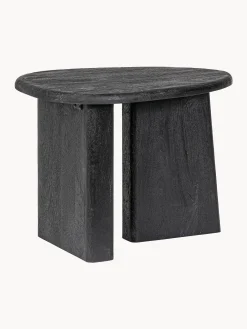Tavolino ovale in legno di mango Zacatecas