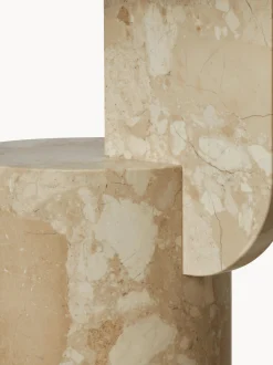Tavolino ovale in marmo Insert