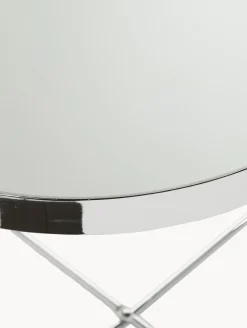 Tavolino pieghevole con piano in vetro Cupid