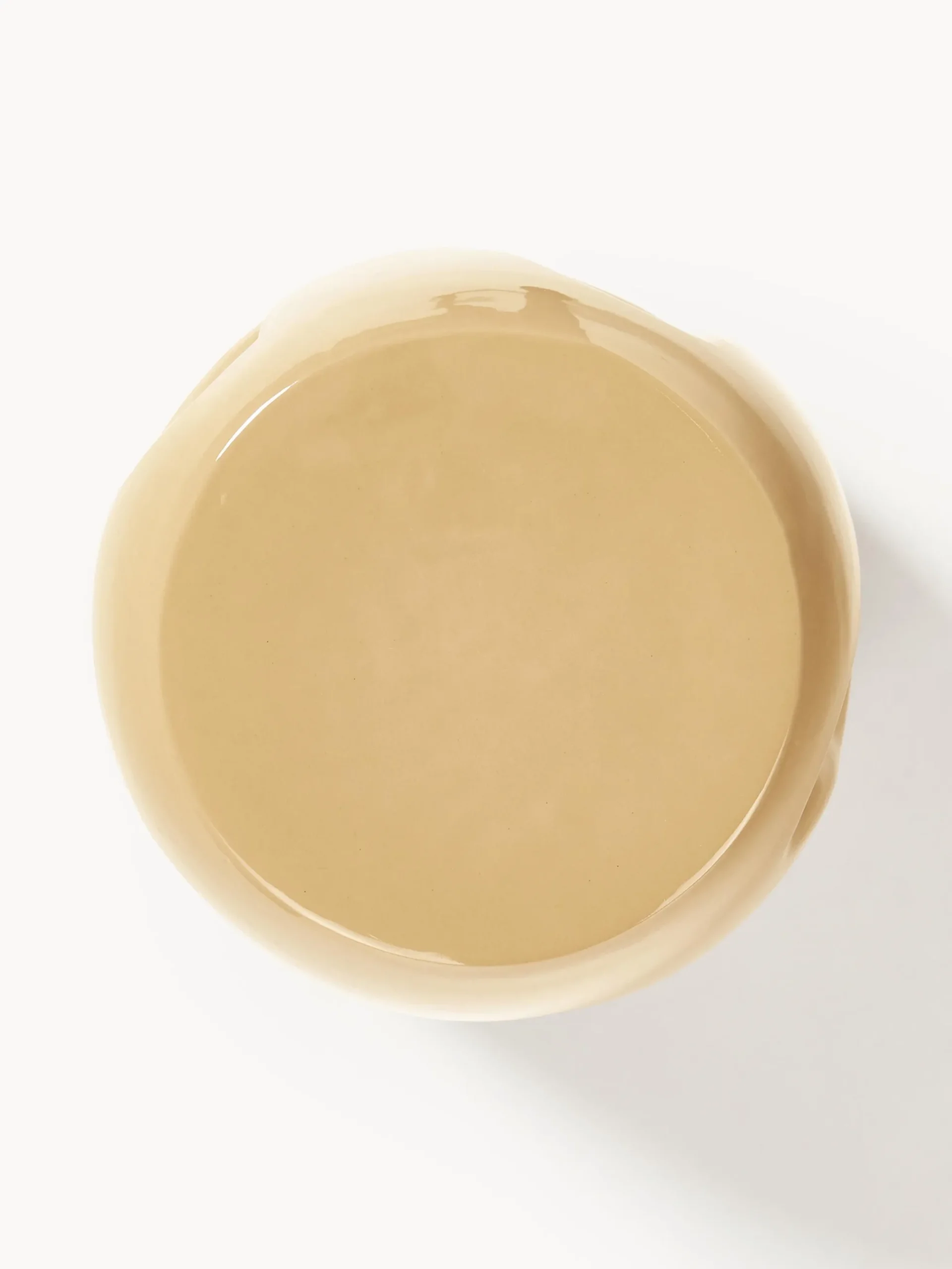 Tavolino rotondo in ceramica fatto a mano Currents
