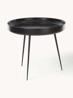 Tavolino rotondo in legno di mango Bowl