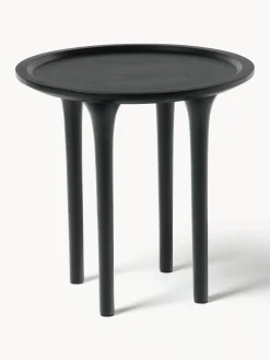 Tavolino rotondo in legno di mango Jeani