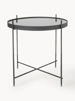 Tavolino con piano in vetro Cupid