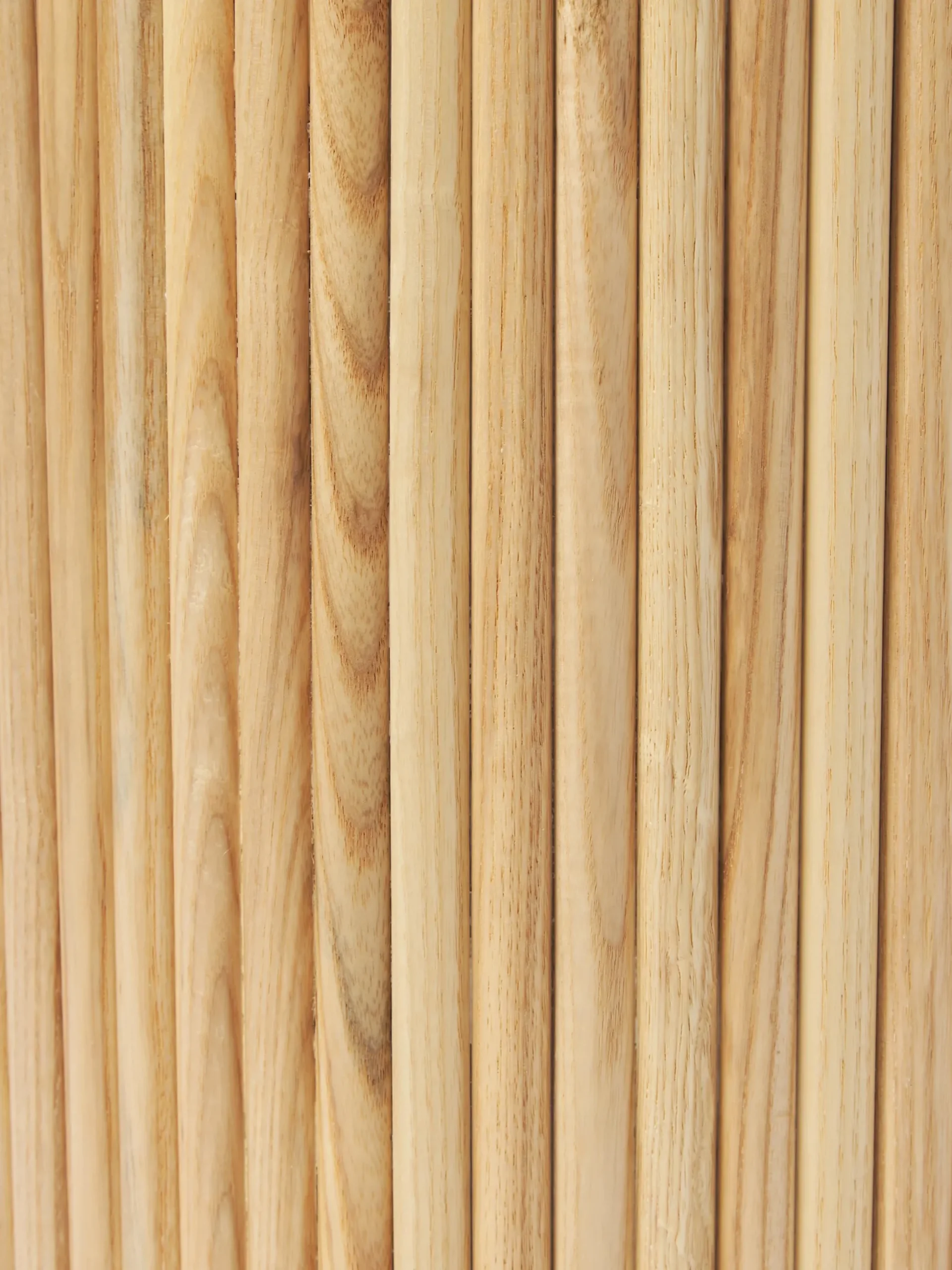 Tavolino contenitore rotondo in legno Nele