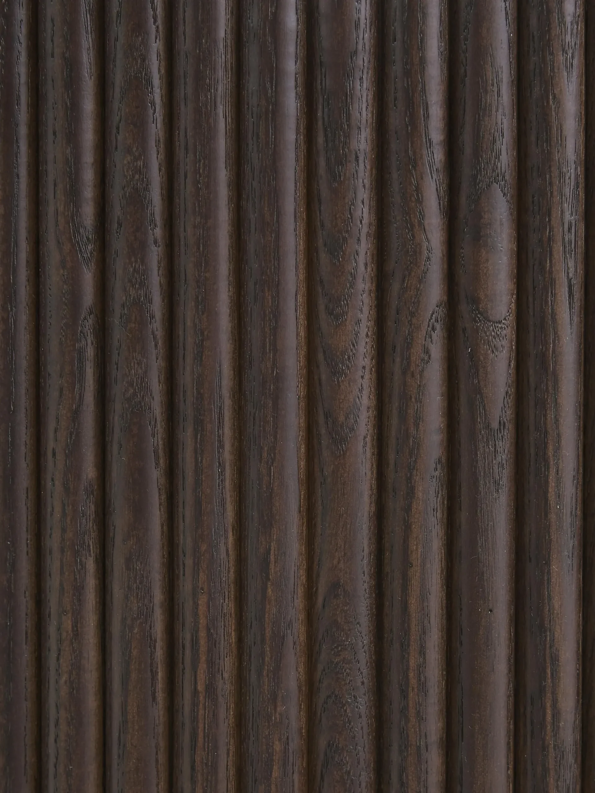 Tavolino contenitore rotondo in legno Nele