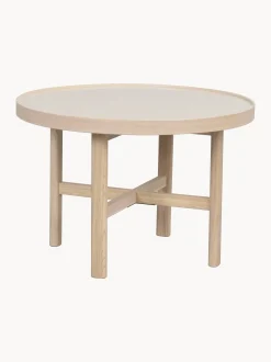 Tavolino da caffè rotondo in legno di quercia Marsden, Ø 60 cm