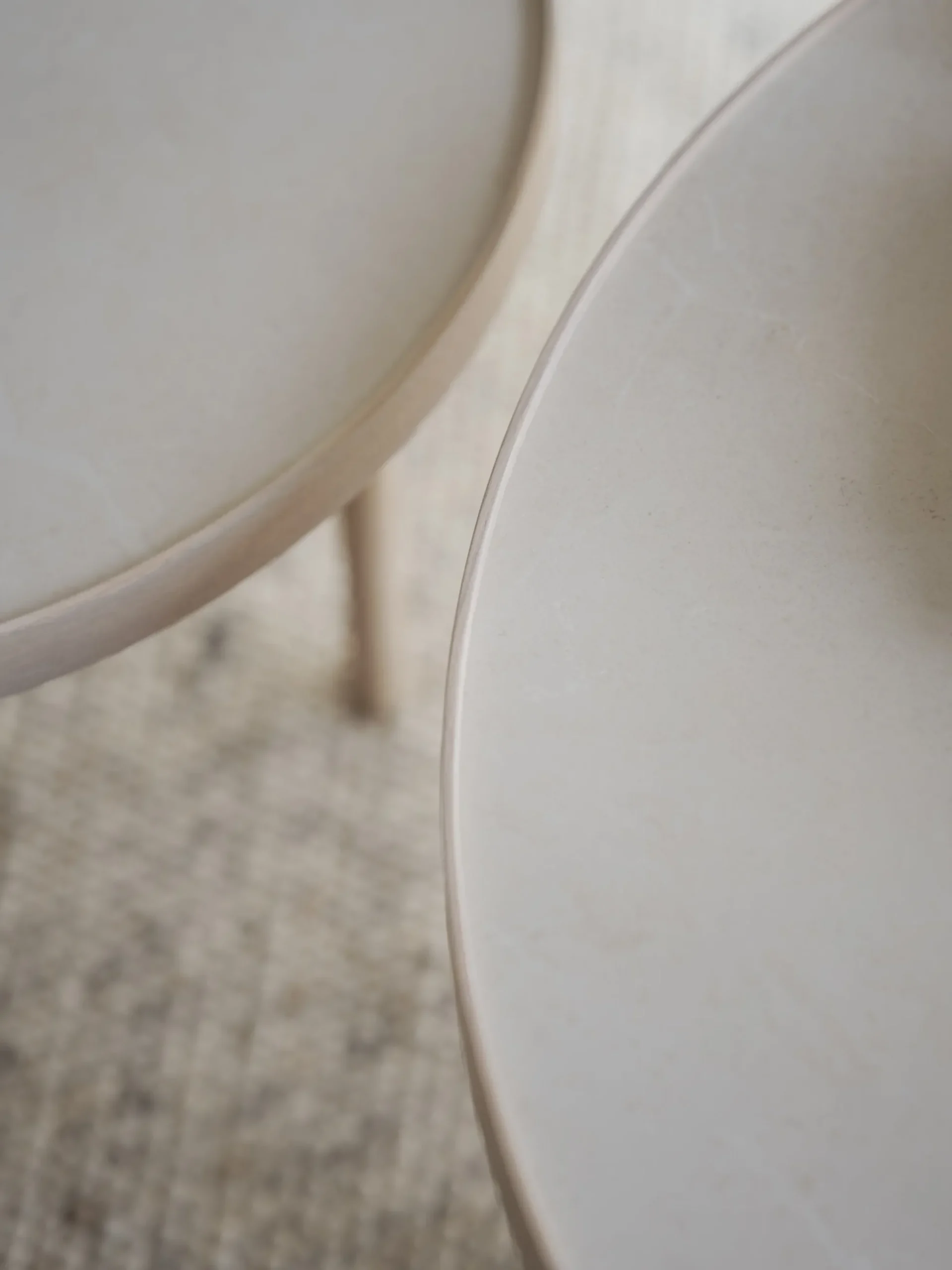 Tavolino da caffè rotondo in legno di quercia Marsden, Ø 60 cm