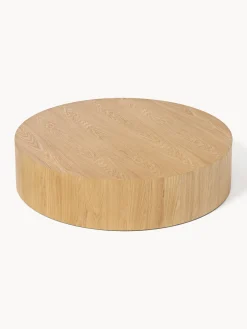 Tavolino da caffè rotondo in legno XL Dan