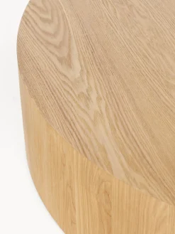 Tavolino da caffè rotondo in legno XL Dan