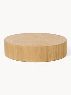 Tavolino da caffè rotondo in legno XL Dan