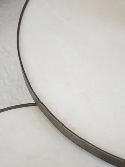 Tavolino da caffè rotondo in legno di quercia Marsden, Ø 60 cm