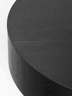 Tavolino da caffè rotondo in legno XL Dan