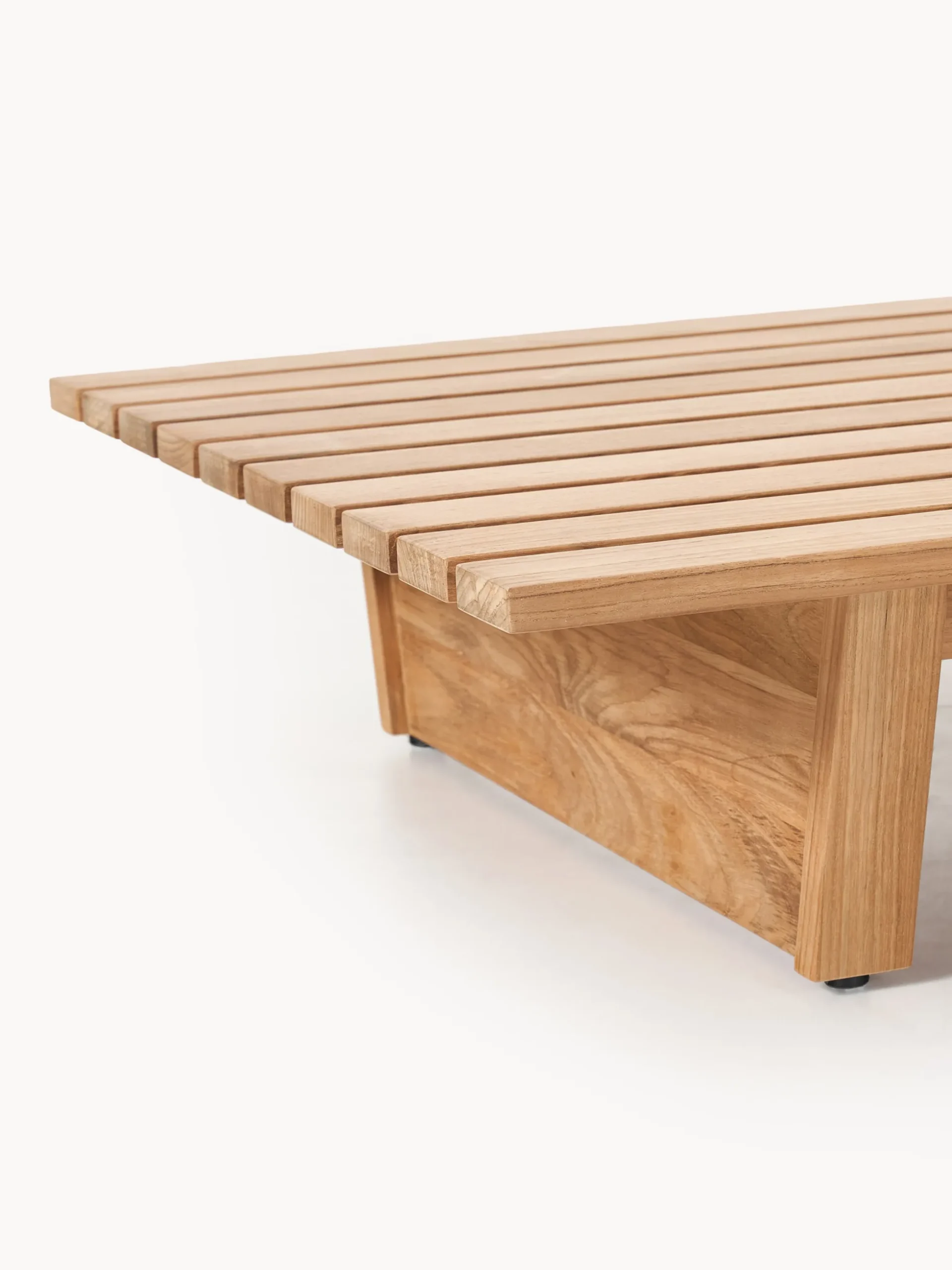 Tavolino da giardino in legno di teak Eiko