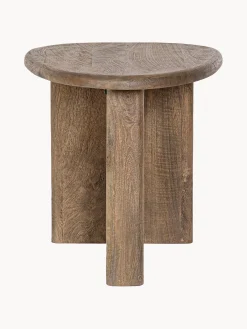 Tavolino da salotto ovale in legno di mango Zacatecas