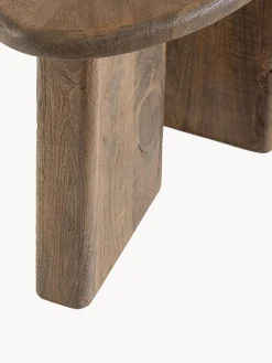 Tavolino da salotto ovale in legno di mango Zacatecas