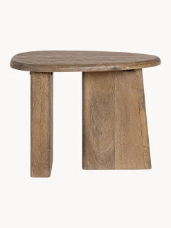 Tavolino da salotto ovale in legno di mango Zacatecas