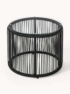 Tavolino in plastica intrecciata Bahia