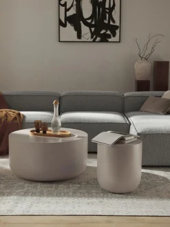 Tavolino rotondo da interno-esterno Rona