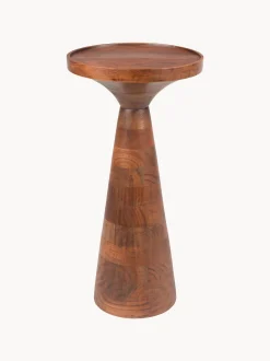 Tavolino rotondo in legno di acacia Floss